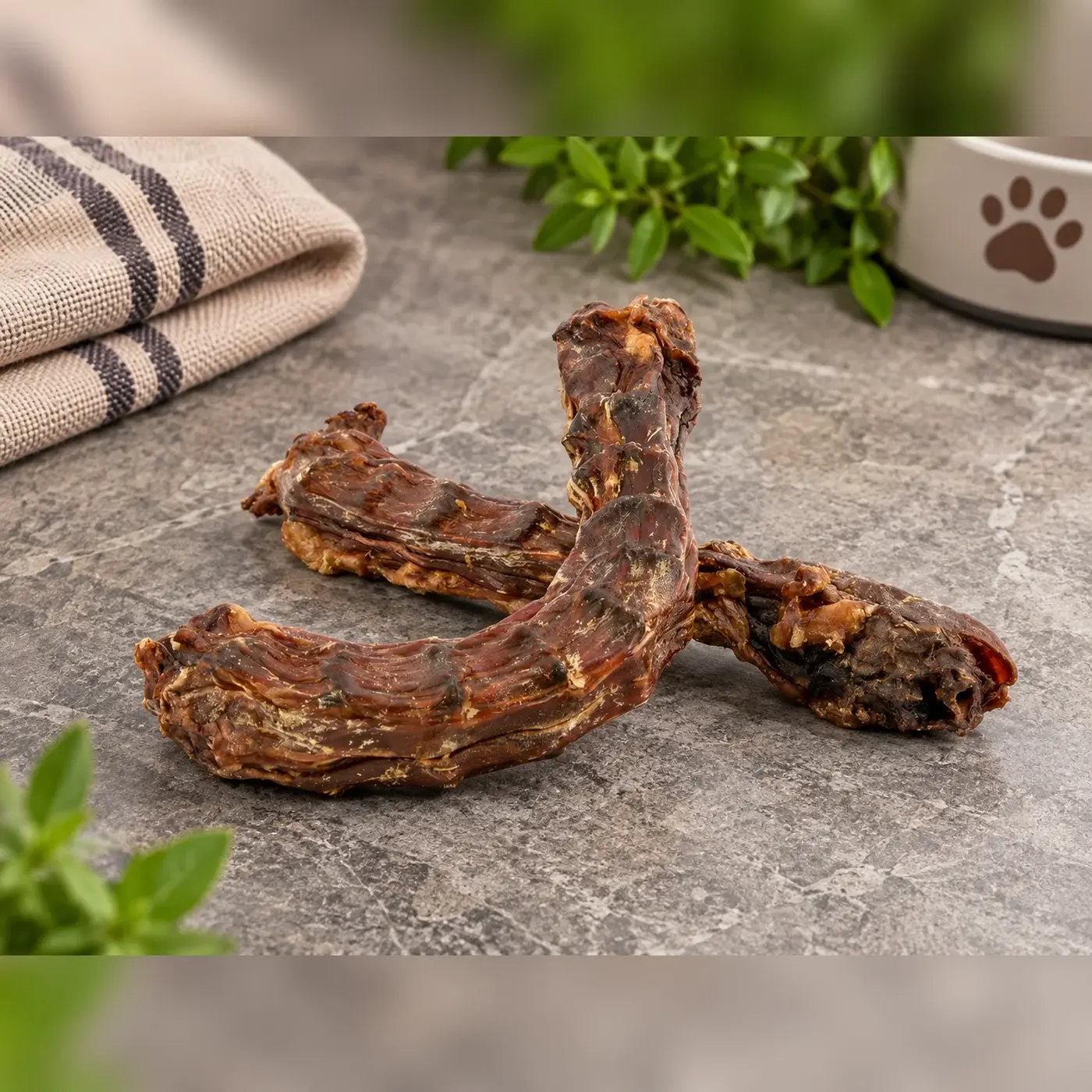 Duck necks, natural dog treats from Dog Stop