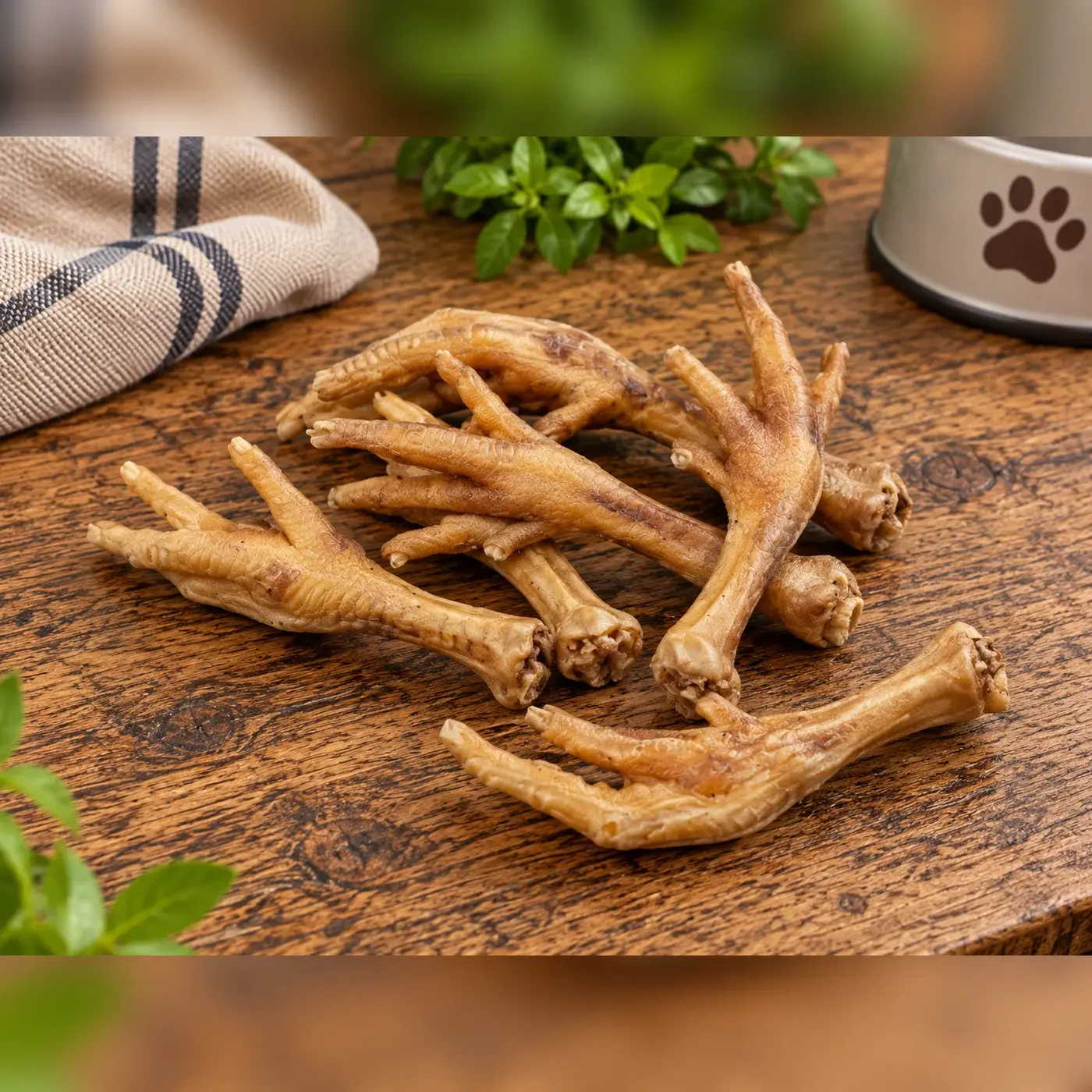 Chicken Feet, natural dog treats from Dog Stop