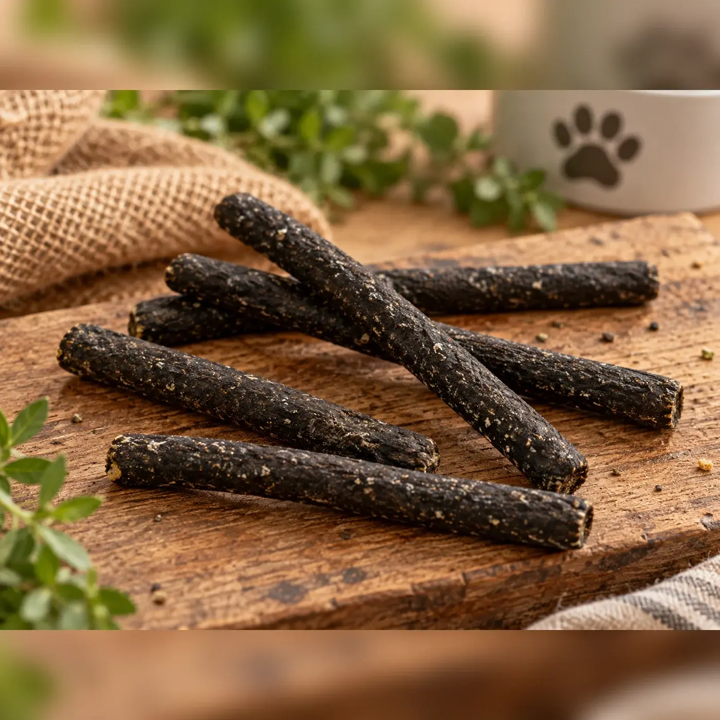 Black Pudding Sticks, natural dog treats from Dog Stop