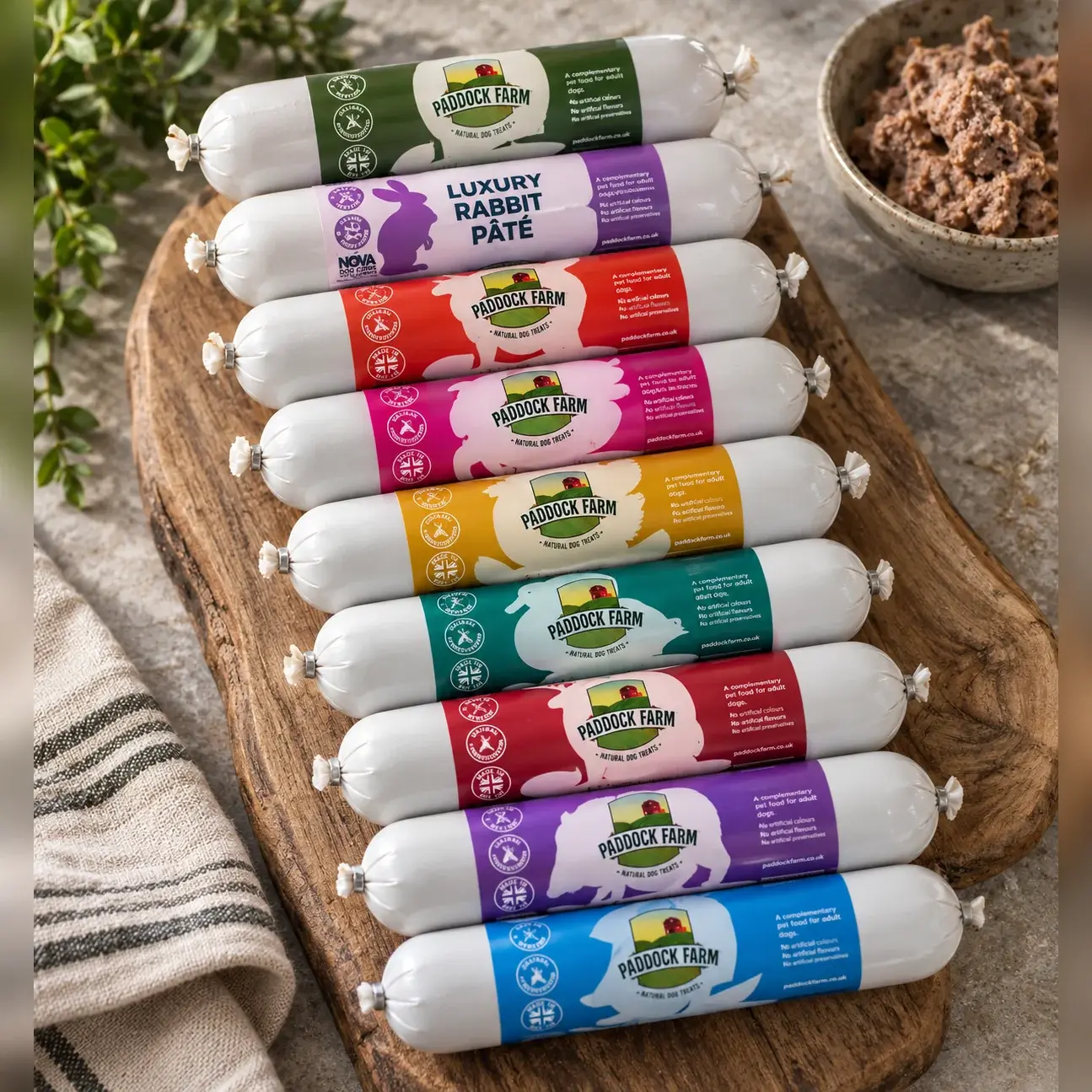 Nova Luxury Pate, natural dog treats from Dog Stop