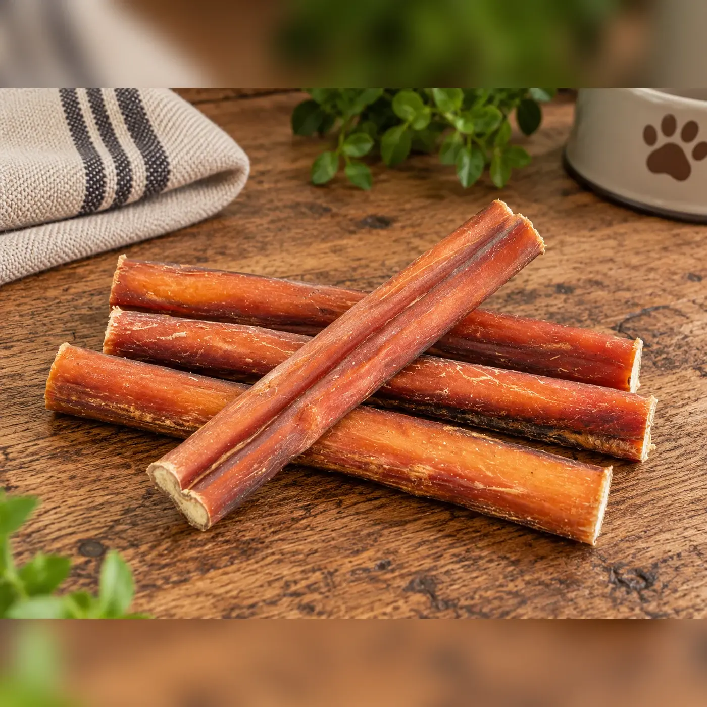 Bulls Pizzles, natural dog treats from Dog Stop