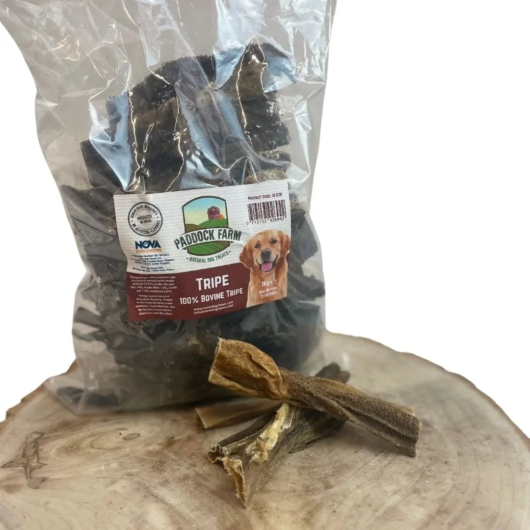 Beef Tripe - 1kg - Dog Stop natural dog treat