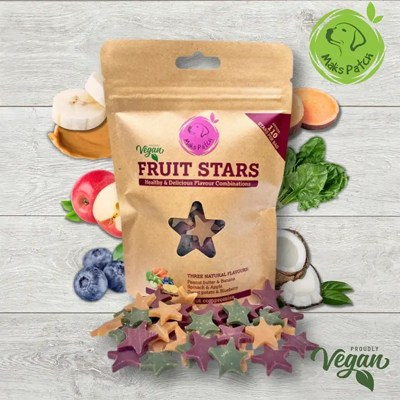 Fruit Stars - Dog Stop natural dog treat