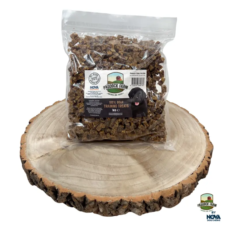 1kg Boar Training Treats - Dog Stop natural dog treat