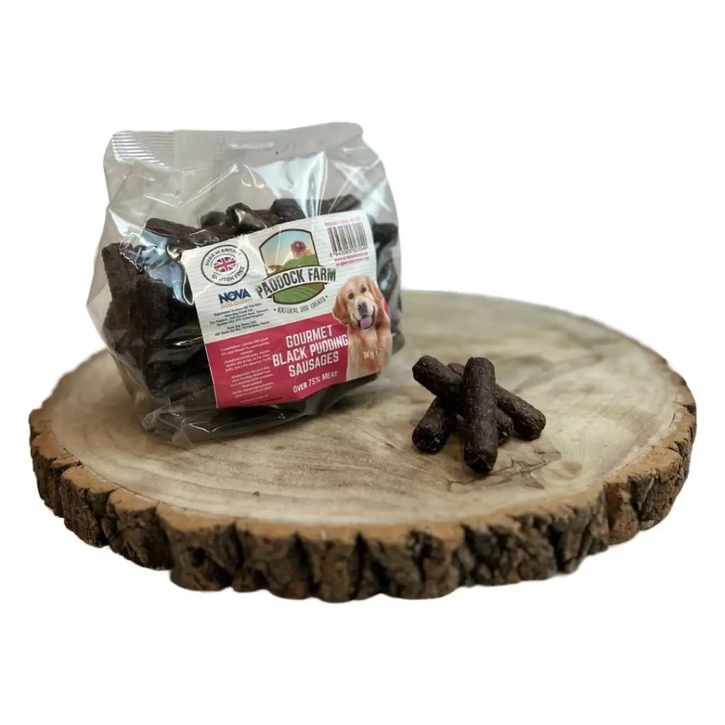 Black Pudding Sausages - Dog Stop natural dog treat