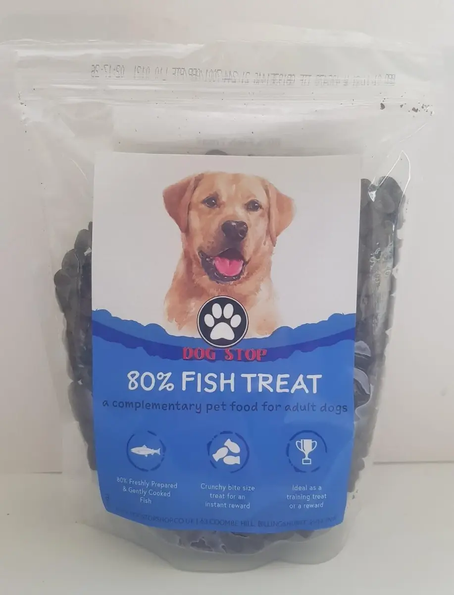Grain Free Fish Treats - Dog Stop natural dog treat